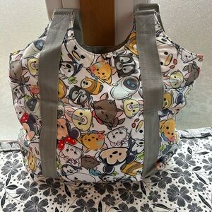 Disney Multicolor Tsum Tsum Tote Bag